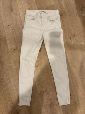 Joe's Jeans Skinny Off-White/Cream Jeans